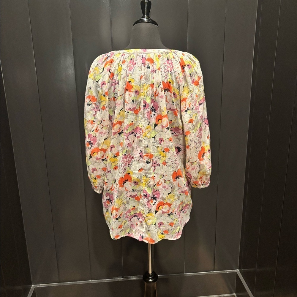 CHAPS Floral Women's Top - Multicolor - Picture 2 of 5